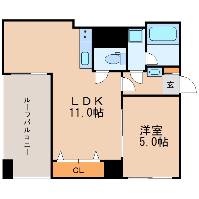 間取図 グレイス新栄