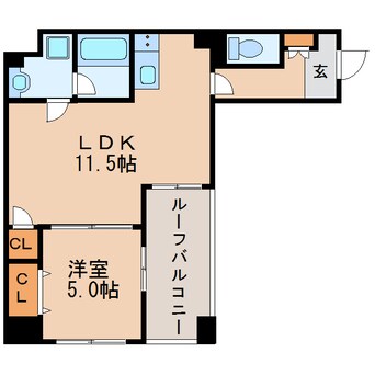 間取図 グレイス新栄