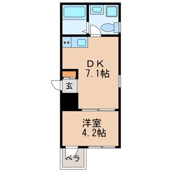 間取図 ピアチェーレ新栄