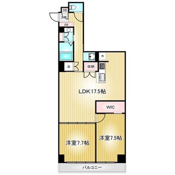 間取図 名古屋市営地下鉄東山線/栄駅 徒歩3分 6階 築44年