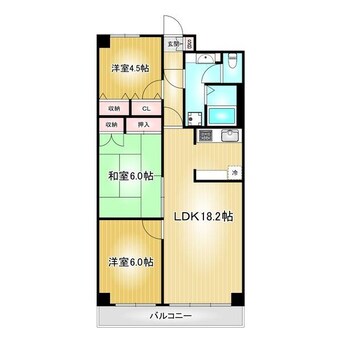 間取図 名古屋市営地下鉄東山線/栄駅 徒歩3分 7階 築44年