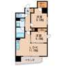サンエスケーイワタ名城 2LDKの間取り