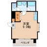 アモーレ新栄 1Rの間取り