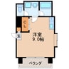 アモーレ新栄 1Rの間取り