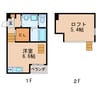 名古屋市営地下鉄桜通線/車道駅 徒歩6分 2階 築11年 1Kの間取り