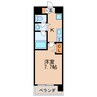 名古屋市営地下鉄東山線/新栄町駅 徒歩6分 7階 築23年 1Kの間取り