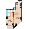 SK BUILDING-501 1LDKの間取り