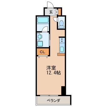 間取図 名古屋市営地下鉄鶴舞線/丸の内駅 徒歩5分 3階 築10年