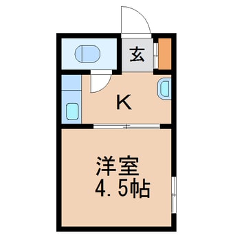 間取図 名古屋市営地下鉄桜通線/丸の内駅 徒歩4分 5階 築52年
