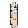 名古屋市営地下鉄名城線/矢場町駅 徒歩10分 7階 築9年 1Kの間取り
