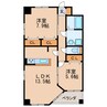 名古屋市営地下鉄東山線/千種駅 徒歩4分 8階 築9年 2LDKの間取り