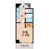 名古屋市営地下鉄東山線/新栄町駅 徒歩6分 4階 築26年 1Kの間取り