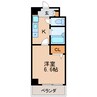 名古屋市営地下鉄東山線/新栄町駅 徒歩6分 4階 築26年 1Kの間取り