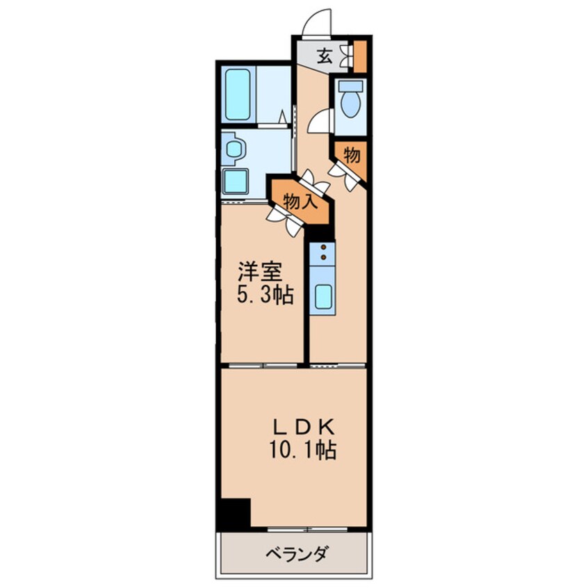 間取図 グランドステージ丸の内