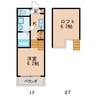 名古屋市営地下鉄桜通線/車道駅 徒歩9分 2階 築11年 1Kの間取り