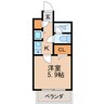 名鉄瀬戸線/森下駅 徒歩10分 3階 築32年 1Kの間取り