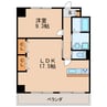 名古屋市営地下鉄鶴舞線/丸の内駅 徒歩4分 3階 築33年 1LDKの間取り