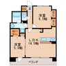 名古屋市営地下鉄鶴舞線/丸の内駅 徒歩4分 11階 築8年 2LDKの間取り