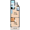 名古屋市営地下鉄桜通線/車道駅 徒歩2分 2階 築9年 1DKの間取り