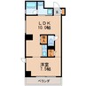 名古屋市営地下鉄桜通線/丸の内駅 徒歩6分 9階 築20年 1LDKの間取り