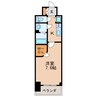 名古屋市営地下鉄東山線/新栄町駅 徒歩4分 7階 築8年 1Kの間取り