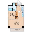 GRANDUKE新栄の間取図