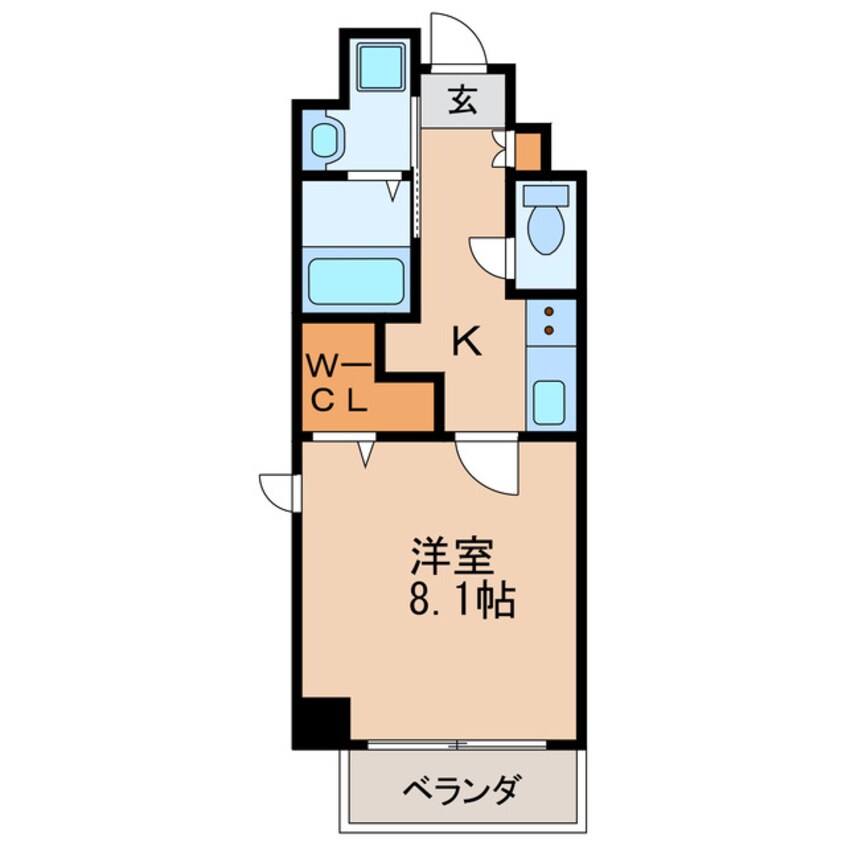 間取図 シャルマン新栄