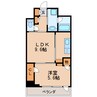 名古屋市営地下鉄桜通線/丸の内駅 徒歩7分 8階 築8年 1LDKの間取り
