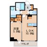 RESIDENCE丸の内七間町 1LDKの間取り