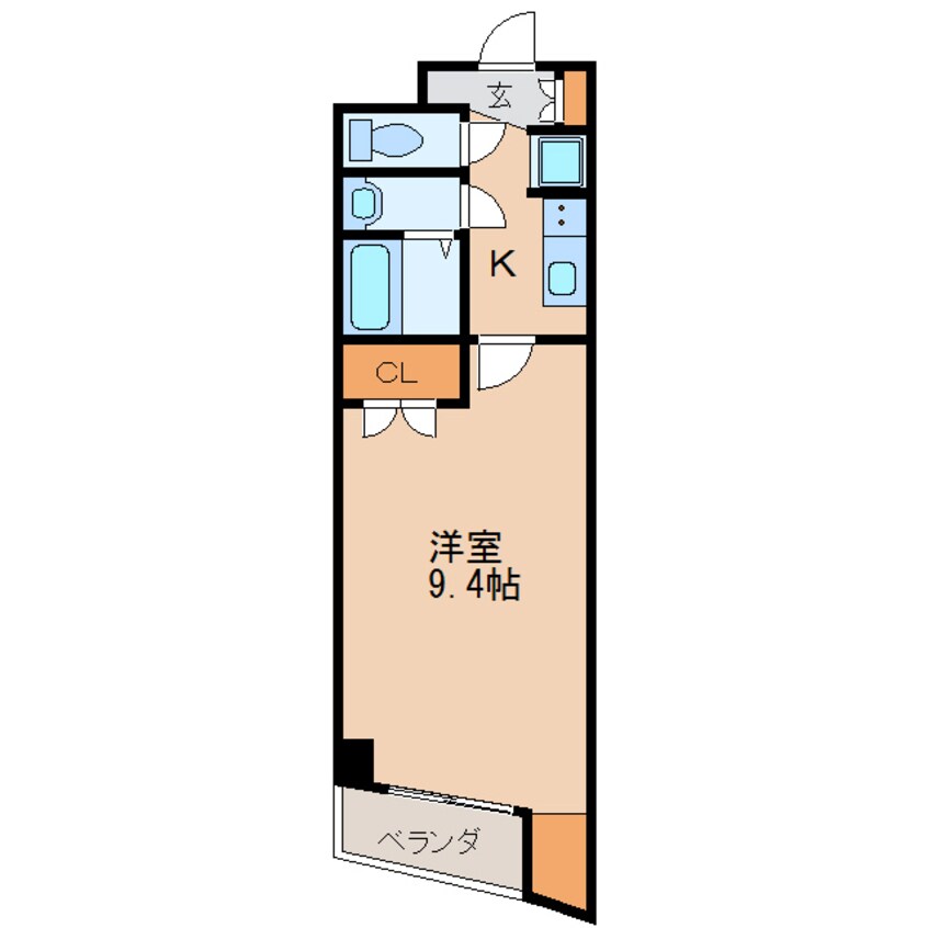 間取図 アビターレ豊前