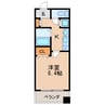 プレサンス栄メディパーク 1Kの間取り