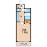 プレサンス栄メディパーク 1Kの間取り