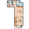 ルシェット白川公園 1LDKの間取り