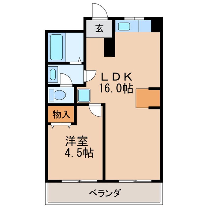 間取図 フィレンツェ栄