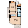 名古屋市営地下鉄鶴舞線/鶴舞駅 徒歩10分 7階 築8年 1LDKの間取り