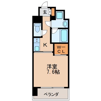 間取図 名古屋市営地下鉄東山線/新栄町駅 徒歩2分 12階 築7年