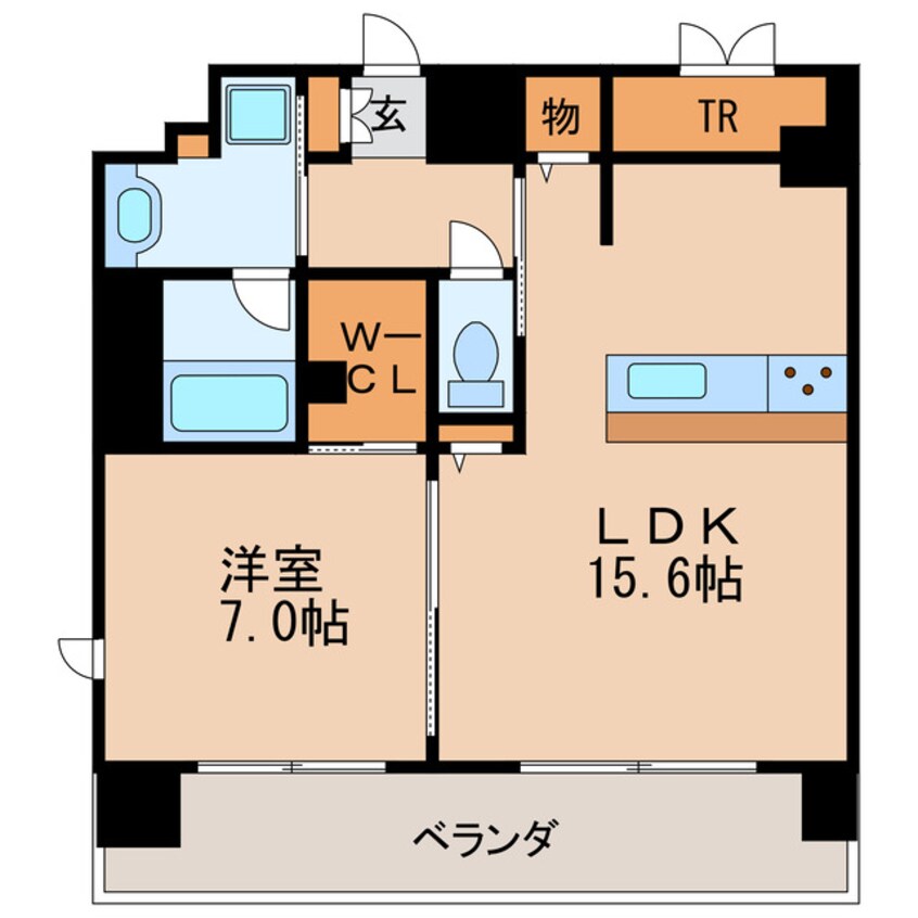 間取図 エスペランサ葵