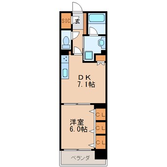 間取図 プレサンスグラン丸の内