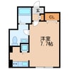 名古屋市営地下鉄東山線/新栄町駅 徒歩7分 2階 築8年 1Rの間取り