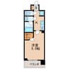 名古屋市営地下鉄桜通線/高岳駅 徒歩3分 10階 築7年 1Kの間取り