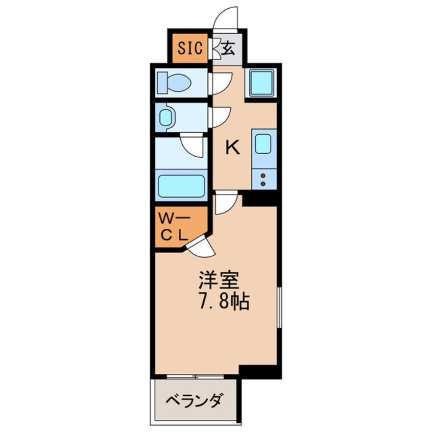 間取図 ブランシエスタ泉