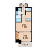 名古屋市営地下鉄桜通線/車道駅 徒歩1分 2階 築8年 1DKの間取り