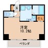 HF久屋大通レジデンス 1Kの間取り