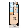 名古屋市営地下鉄名城線/久屋大通駅 徒歩5分 7階 築17年 1Kの間取り