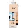 名古屋市営地下鉄名城線/久屋大通駅 徒歩3分 9階 築19年 1LDKの間取り