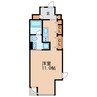 名古屋市営地下鉄名城線/久屋大通駅 徒歩3分 6階 築19年 1Rの間取り