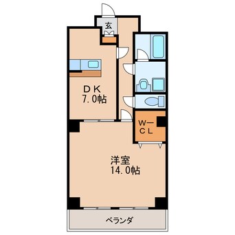 間取図 第一戸嶋屋ビル