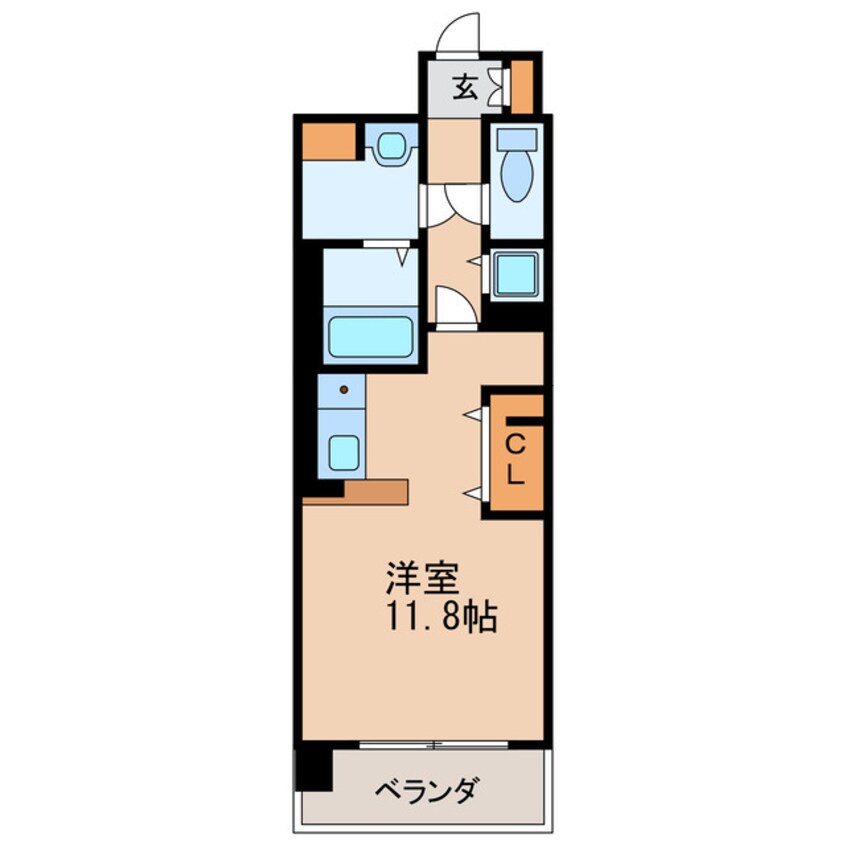 間取図 プレサンス錦エボリューション