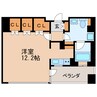 IZUMI1 1Rの間取り