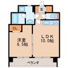 名古屋市営地下鉄名城線/久屋大通駅 徒歩6分 2階 築19年 1LDKの間取り